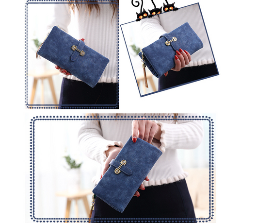 Billetera Multifuncional con Monedero y Llavero para Mujer - Image 22