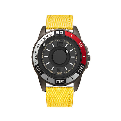 Reloj de Tecnología Magnética con Cuerpo Metálico Negro - Image 10