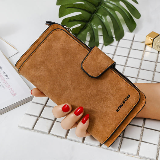 Cartera Larga Coreana de Diseño Moderno - Image 11