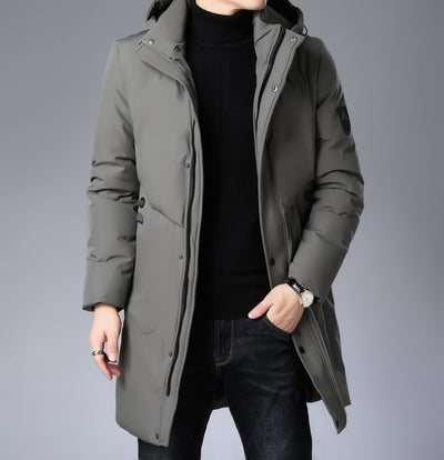 Abrigo Holgado con Capucha para Hombre - Image 7