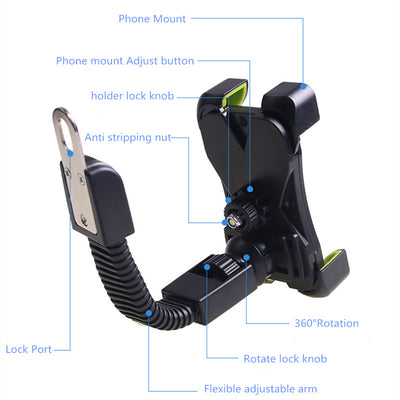 Soporte para Celular de Motocicleta Eléctrica - Image 7