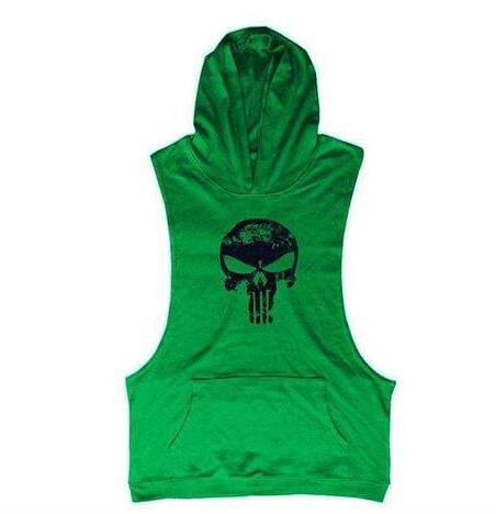 Musculosa Deportiva Calavera con Capucha - Image 14