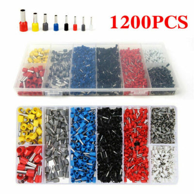 Kit Profesional de Crimping 1200 Piezas con Terminales Tipo Tubo Manual - Image 7