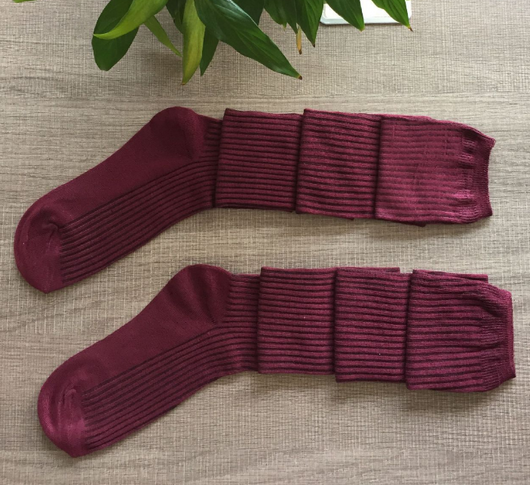 Calcetines Largos Hasta la Rodilla de Algodón para Otoño e Invierno - Image 8
