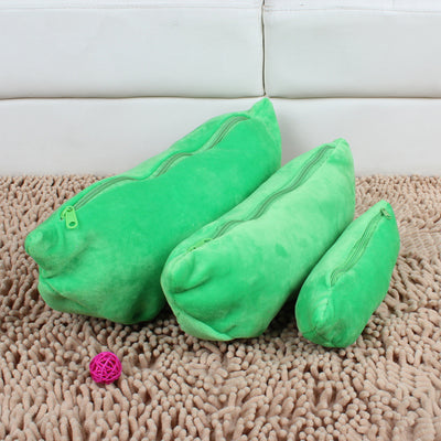 Almohada Peluche Vaina de Guisantes Grande - Juguete Suave Creativo para Niñas - Image 3