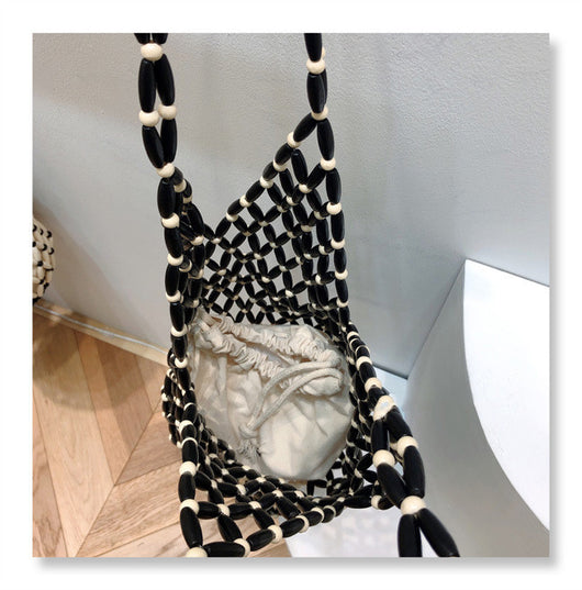 Bolso Vintage Tejido a Mano con Diseño Calado - Image 10