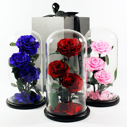 Cubierta de Vidrio Rosa - Regalo Perfecto para San Valentín y Navidad