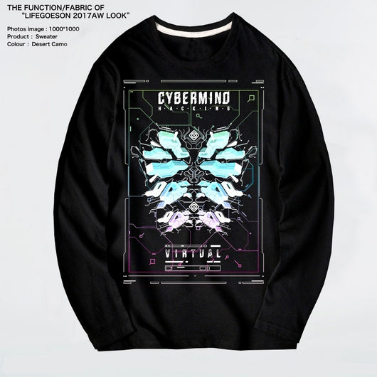 Playera Manga Larga Funcional Tendencia Oscura - Image 11