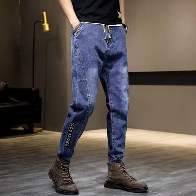 Pantalones Cortos Casuales con Efecto Desgastado y Cintura Elástica - Image 3