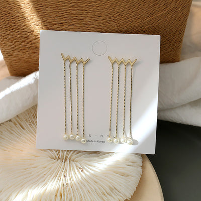 Aretes de Plata 925 con Perla - Diseño Largo y Elegante - Image 30