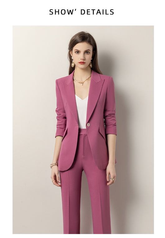 Traje Primavera Rojo Rosa para Mujer - Image 10