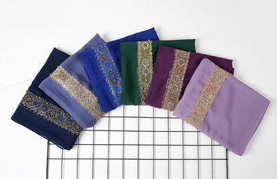 Pañuelo de Encaje con Perlas para Mujer - Elegancia y Estilo - Image 54