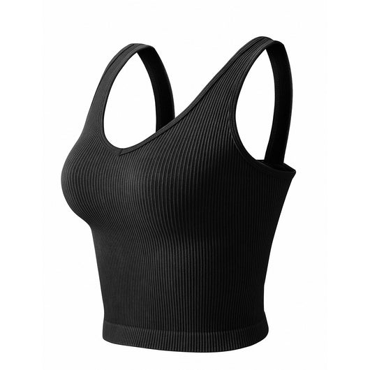 Top Deportivo sin Costuras Transpirable para Yoga Mujer - Image 4