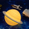 Lámpara Inteligente 3D de Saturno con Impresión Creativa