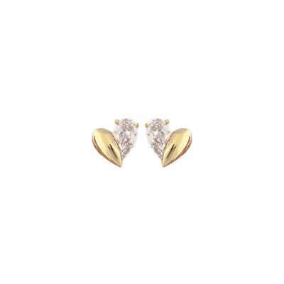 Aretes de Plata Asimétricos Diseño Amor Francés Elegancia Moderna - Image 10