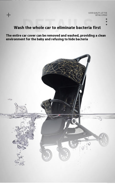 Carrito de Paseo Ultraligero Tipo Tirador para Verano - 4 Ruedas - Image 16