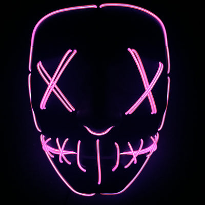 Máscara LED Brillante para Todo el Rostro - Halloween - Image 15