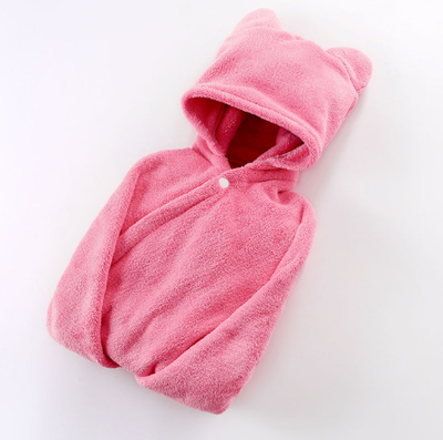 Toalla de Baño con Capucha para Bebé en Algodón Puro - Image 8