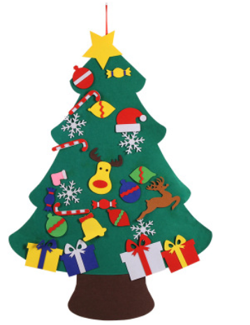 Árbol de Navidad DIY de Fieltro - Manualidades Navideñas para Niños - Image 8