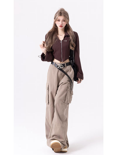 Overol Retro Casual Estilo Americano para Mujer - Image 4