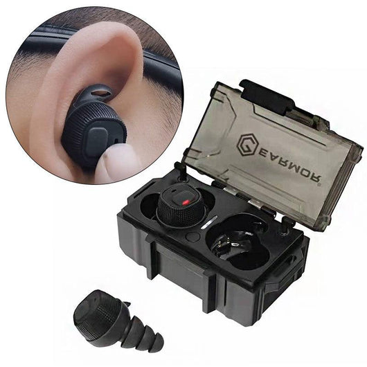 Protectores Auditivos Electrónicos EARMOR M20 con Amplificación de Sonido