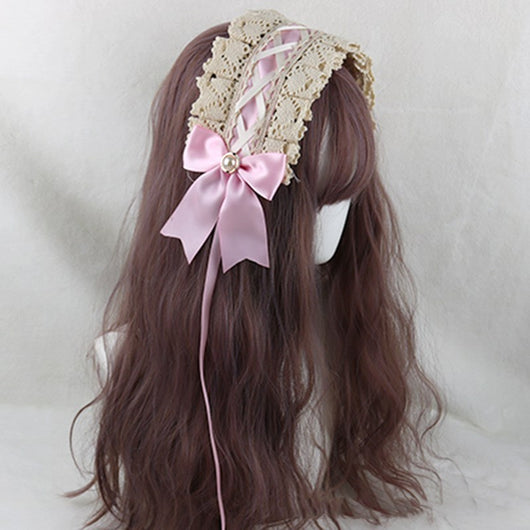 Diadema Lolita de Encaje Estilo Soft Girl Japonés - Image 29