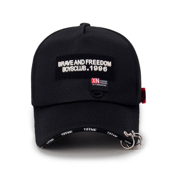 Gorra Warwick con Ala de Tres Aros y Parche