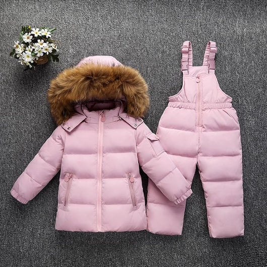 Conjunto Abrigo Acolchado Infantil en Colores Sólidos - Image 8