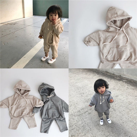Conjunto Deportivo Infantil con Sudadera con Capucha y Pantalones - Image 9