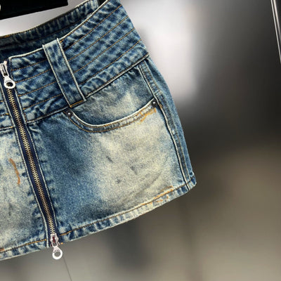 Pantalón Denim Vintage Efecto Desgastado - Colección Verano - Image 11