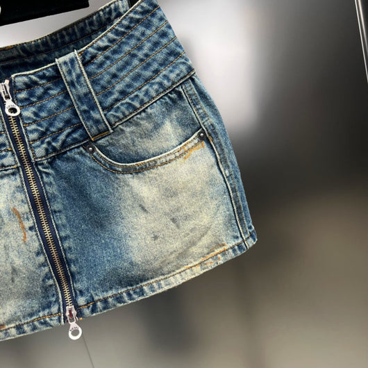 Pantalón Denim Vintage Efecto Desgastado - Colección Verano - Image 11