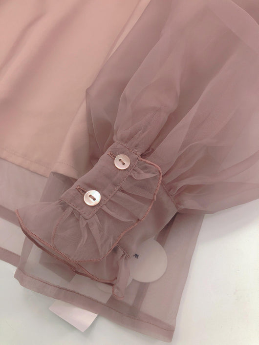 Moño Transparente de Tul Elegante - Accesorio Chiffon Sofisticado - Image 11