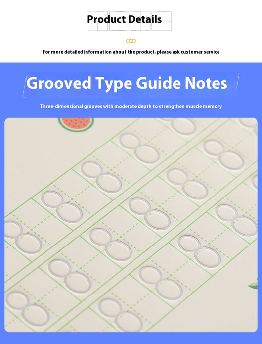 Cuaderno Groove Magic - Versión Completa en Inglés para Entrenamiento de Escritura Infantil - Image 9