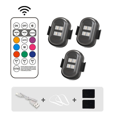 Luz de Advertencia LED para Motocicleta con Control Remoto Inalámbrico - Image 8