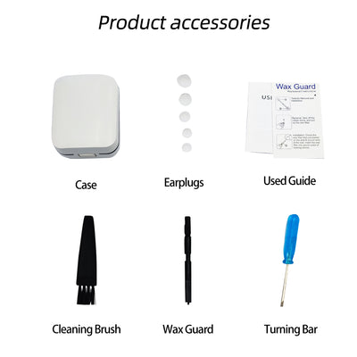 Audífono Invisible Inalámbrico Q10 - Amplificador de Sonido Ajustable para Adultos Mayores - Image 20