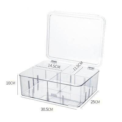 Caja Organizadora Refrigerador Transparente con Cajón - Conservación de Alimentos - Image 39