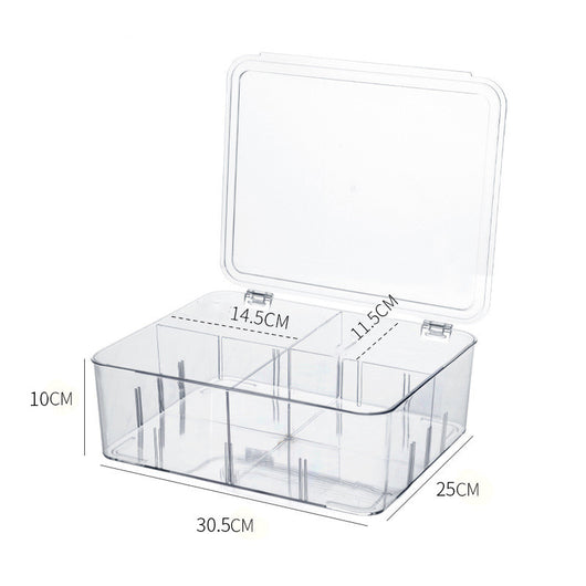 Caja Organizadora Refrigerador Transparente con Cajón - Conservación de Alimentos - Image 39
