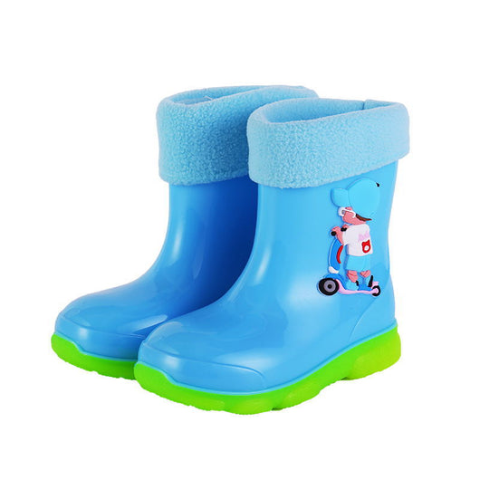 Botas de Lluvia Impermeables Desmontables para Niños con Suela Antideslizante - Image 13
