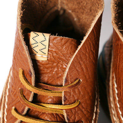 Zapatos de Trabajo Artesanales de Cuero Vacuno con Costura Manual y Punta Cuadrada - Image 12