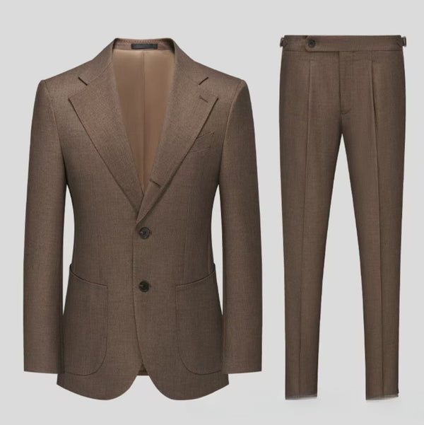 Traje Formal Napolitano para Hombre - Versátil Negocios y Casual