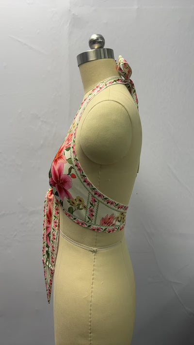 Blusa Estampada sin Espalda para Mujer - Diseño Casual y Moderno - Image 9
