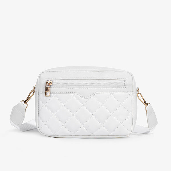 Bolso Bandolera Cuadrado Pequeño con Bordado y Tirador Lateral para Mujer - Image 6