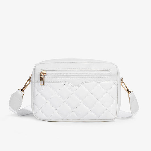 Bolso Bandolera Cuadrado Pequeño con Bordado y Tirador Lateral para Mujer - Image 6