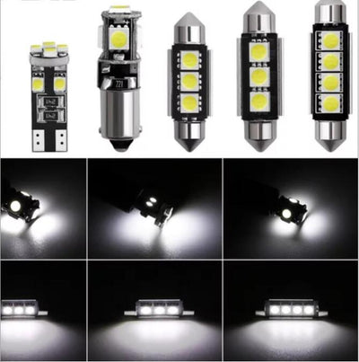 Kit 23 Focos LED T10 W5W 5050 para Lectura - Doble Punta 31MM 36MM - Image 2