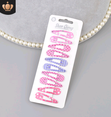 Clip para Cabello Infantil con Diseños Estrellas y Amor - 5 cm - Image 16