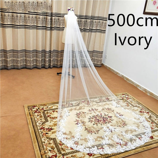 Aplique Hecho a Mano para Velo de Novia - Image 8