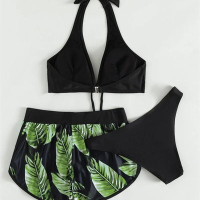 Bikini Retro Estilo Hong Kong con Elegancia Sofisticada para Mujer - Image 7