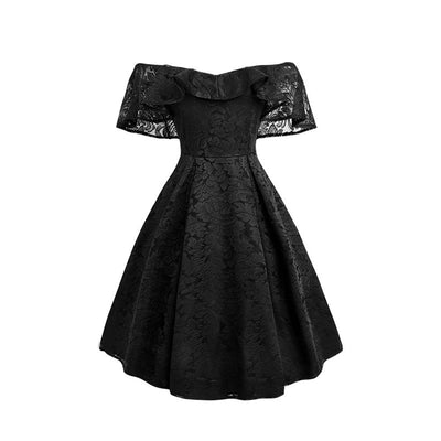 Vestido Retro sin Tirantes