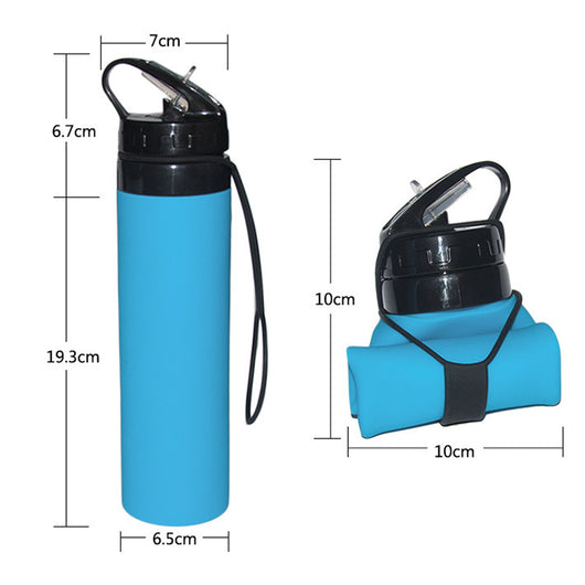 Botella Deportiva de Silicona Flexible - Image 4