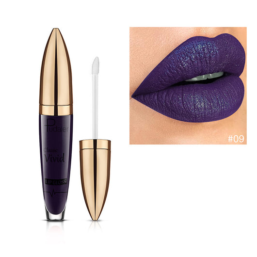 Brillo Labial Diamante Pudaiier Efecto Perlado Mate - Image 18